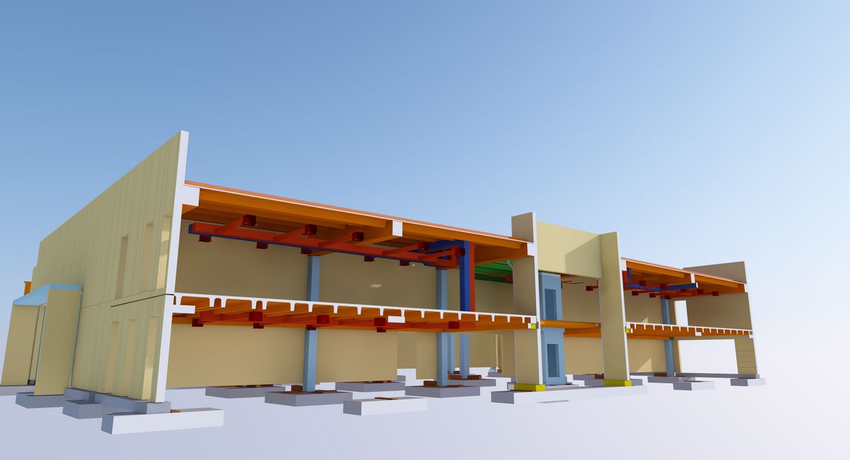 Progetto BIM di un Polo Tecnologico e Show room aziendale